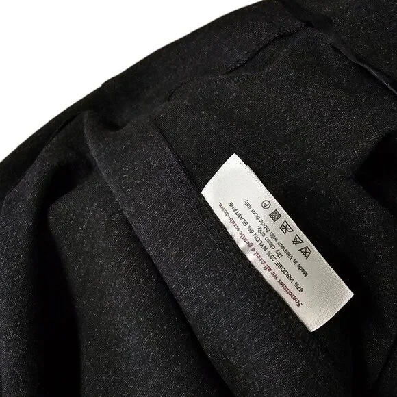 M.M.LaFleur Sheath Dress Size 0 Sleeveless The Lydia Ponte Charcoal Gray Stretch - Picture 9 of 10